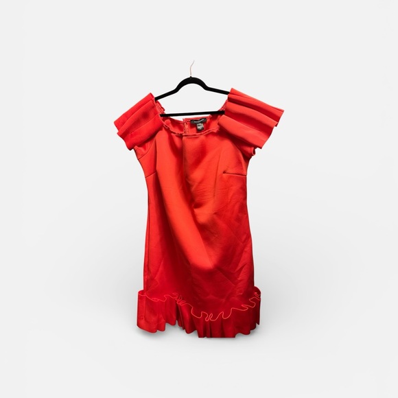 Ashley Stewart Strapless Orange Dress - Picture 2 of 6